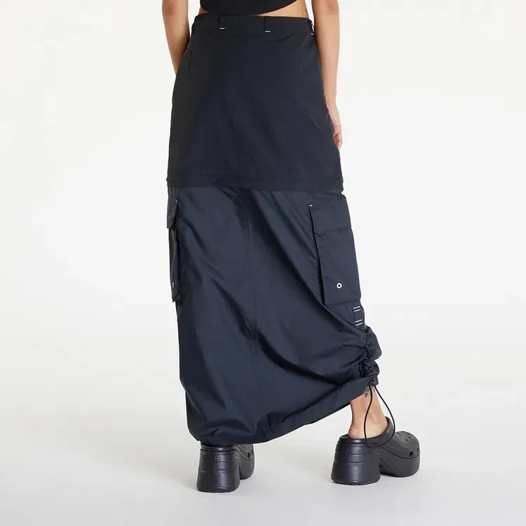 Converse x Martine Ali Casual Long Skirts Women's Black-3