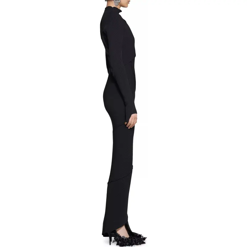Balenciaga Spiral Maxi Dress-4