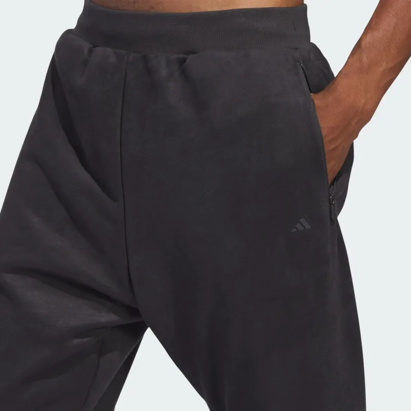 Adidas THE 2024 COLLECTION Knitted Sweatpants Unisex Charcoal Black-4