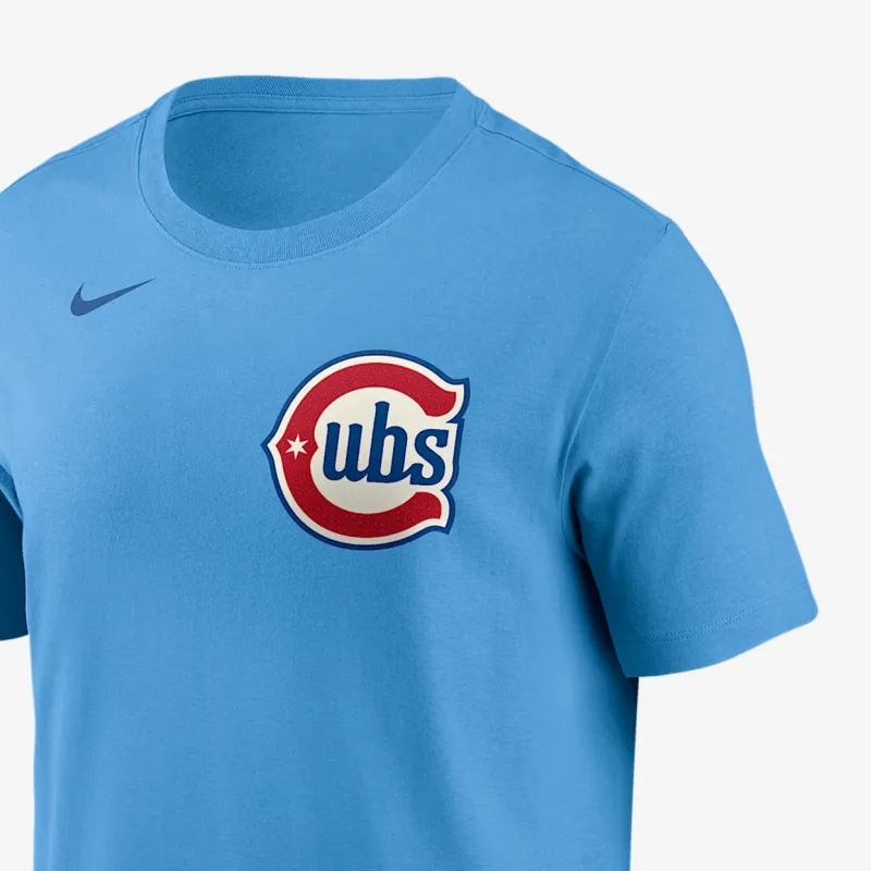 Nike Michael Busch Chicago Cubs Fuse Men's Nike Mlb T Shirt-2
