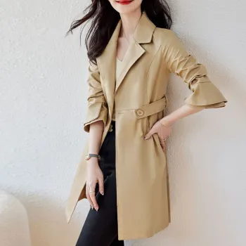 Fele.d Trench Coats Women's