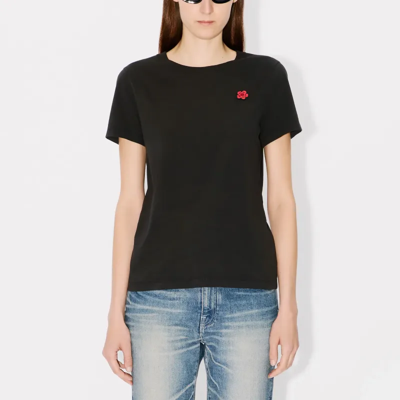 KENZO Boke Flower Embroidered Crewneck T Shirt-2