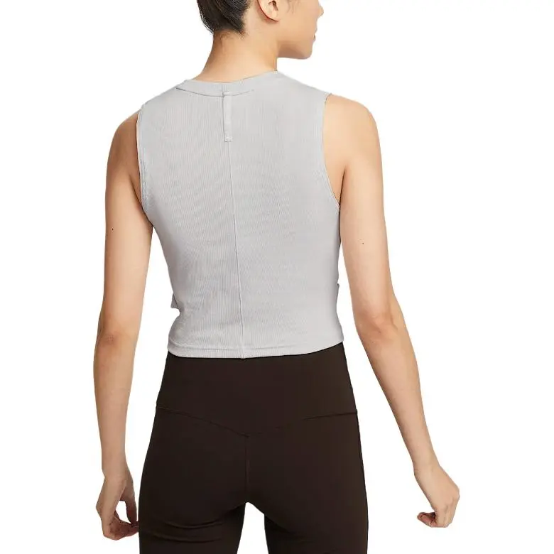 Nike YOGA DRI FIT Tank Top Women's Wild Gray-1