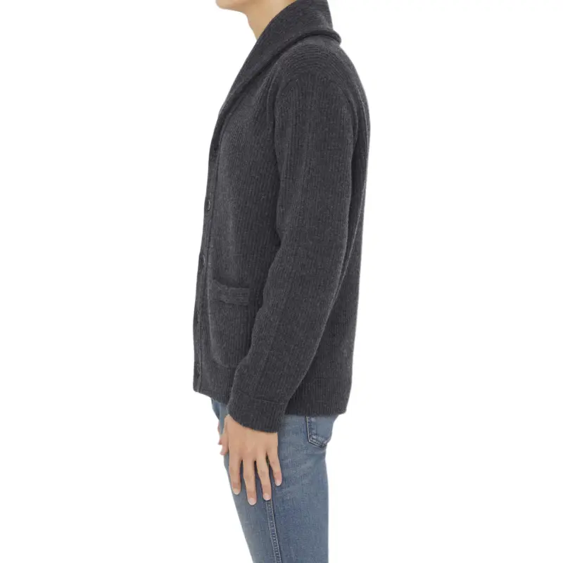 ROBERTO COLLINA Button Up Knit Sweater-3