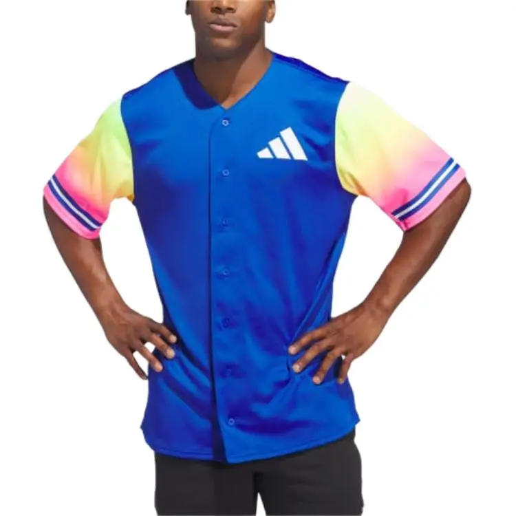 Adidas Free Shipping With AdiClub Full Button Jersey-1