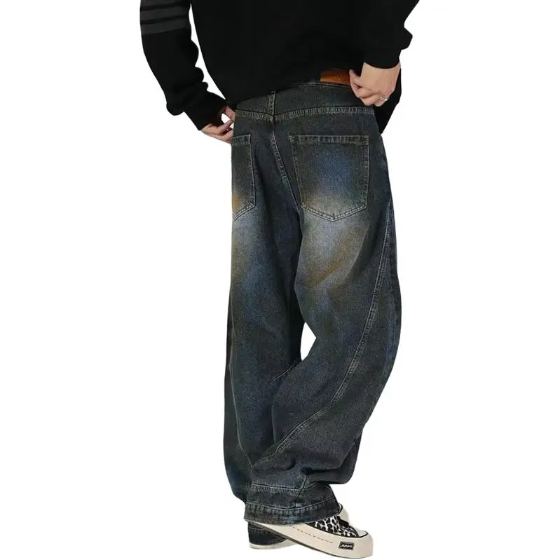 MGXEK Jeans Unisex Blue-3