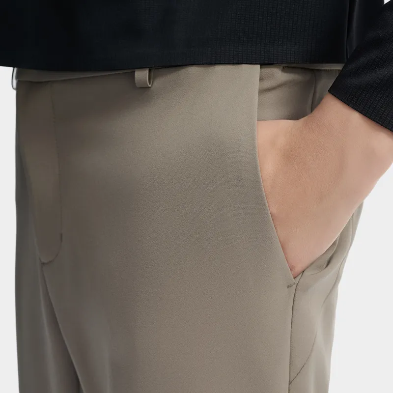 FILA Casual Pants Men's Veined Brown-6