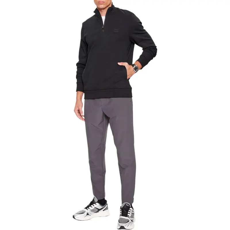 HUGO BOSS Logo Patch Long Sleeved Sweatshirt-2