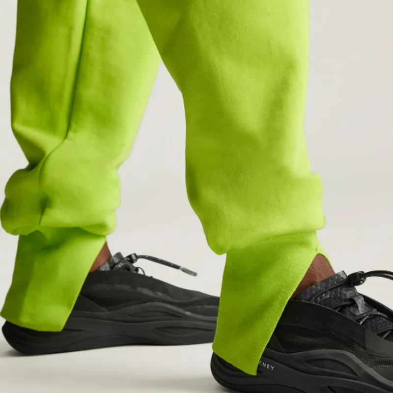 Adidas FW24 Knitted Sports Pants Women's Neon Green-5