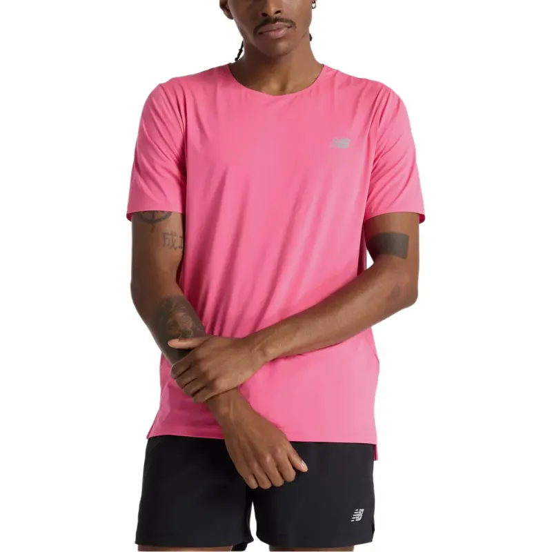 New Balance T Shirts Men Red-1