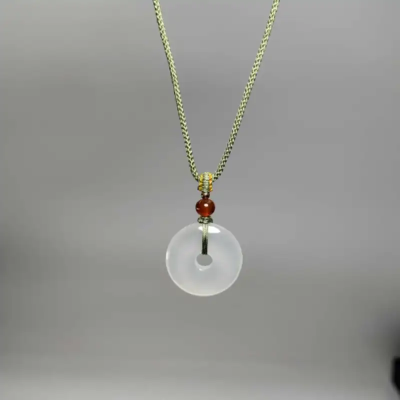 YOULING Chalcedony Jade Necklaces Unisex-7
