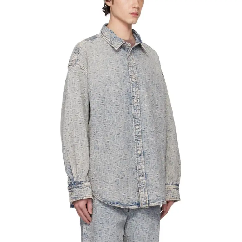 Acne Studios Shirts Men Blue-2
