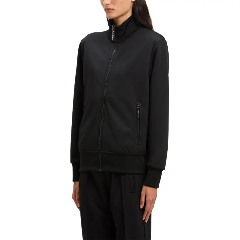 PALM ANGELS Logo Printed Zipped Track Jacket-3