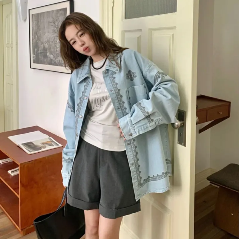SONDR Denim Jacket Unisex Light Blue-2
