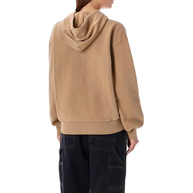 Carhartt WIP Logo Embroidered Drawstring Oversized Hoodie-1