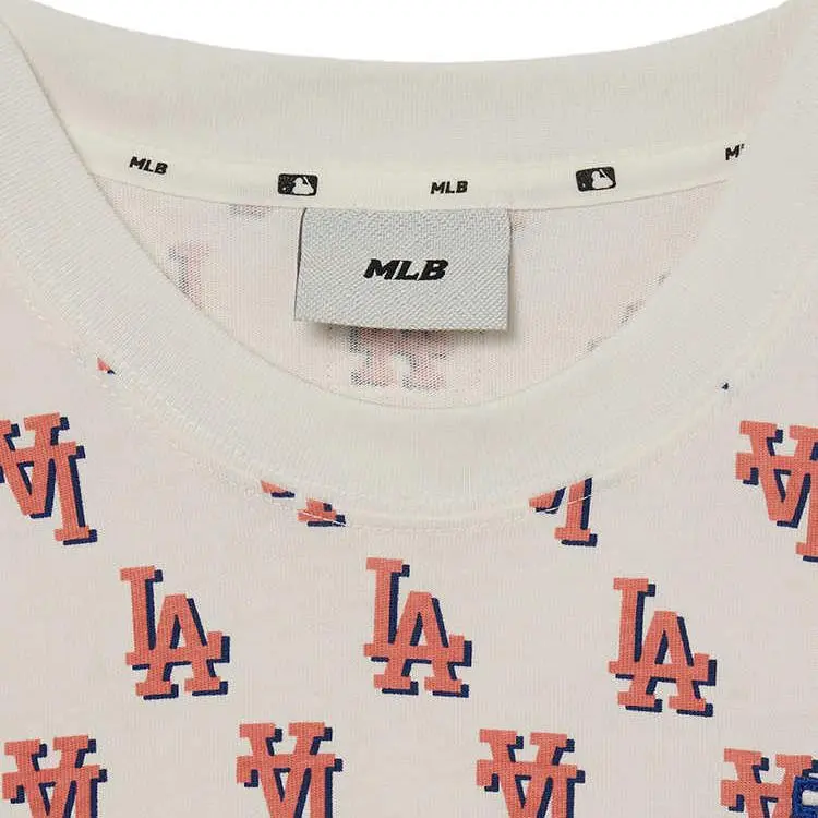 MLB Crop Tops Women's Cream-3