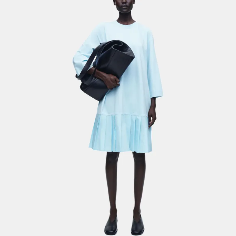 COS Long-Sleeved Dresses Women's Light Blue-1