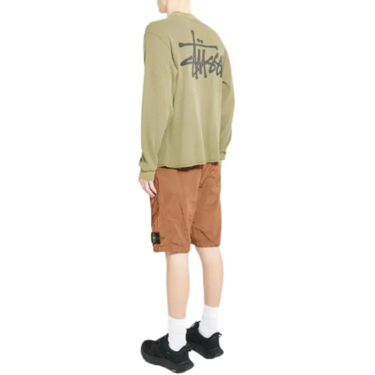 STONE ISLAND Casual Shorts Men's Brown-4