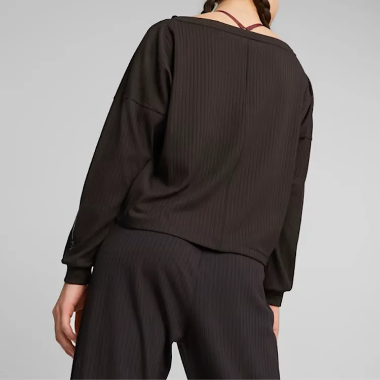 PUMA Studio Unwind Women's Long Sleeve Training Tee-3