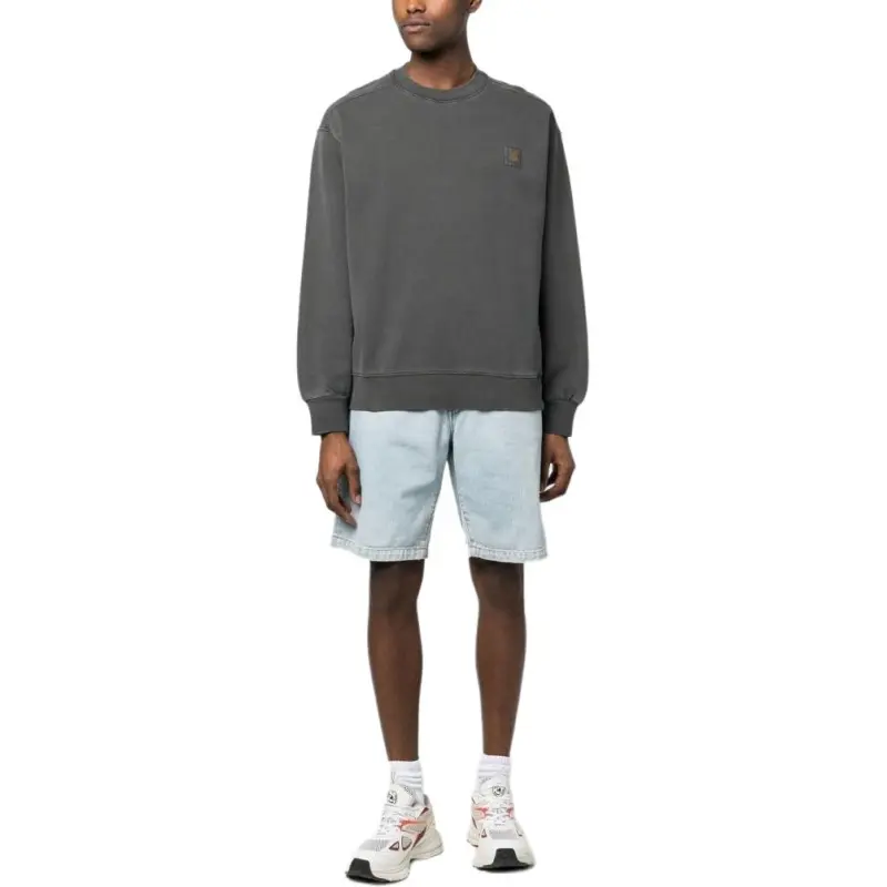 Carhartt WIP Nelson Logo Patch Crewneck Sweatshirt-2