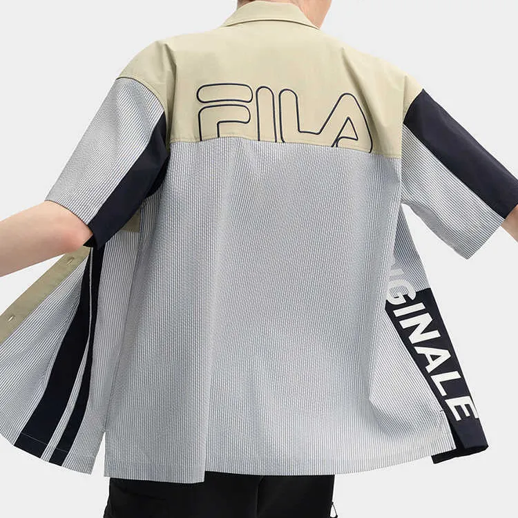 FILA ORIGINALE Shirt Men's Light Beach Medium Khaki-4