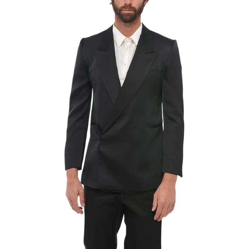 Alexander McQueen Double Breasted Tailored Blazer-3