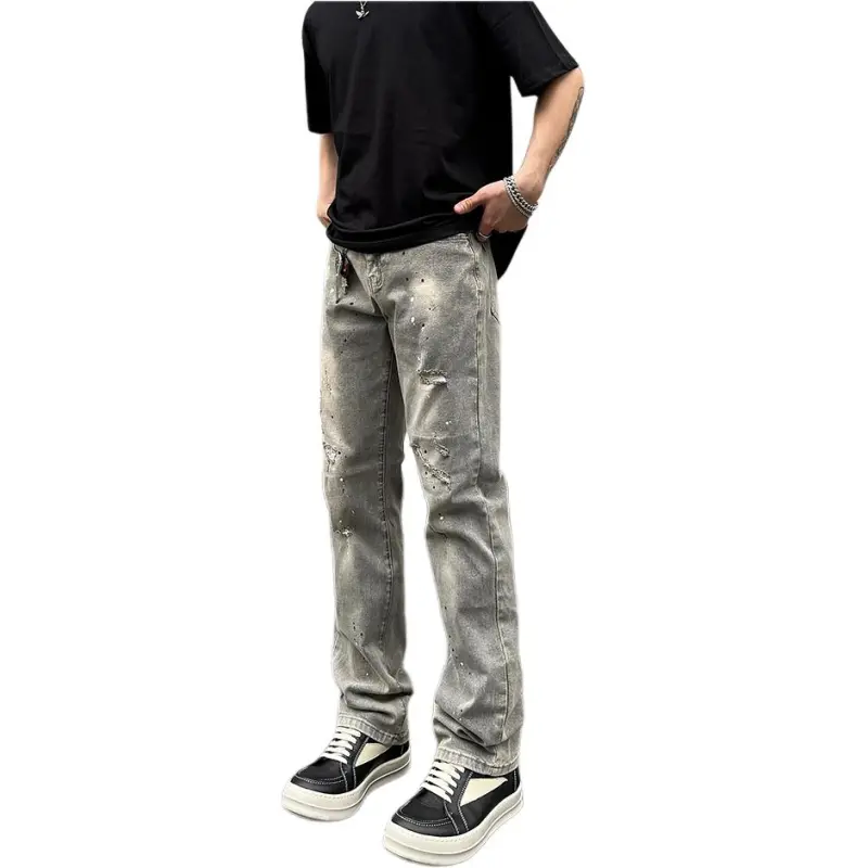 NHZN Jeans Unisex Light Blue-1