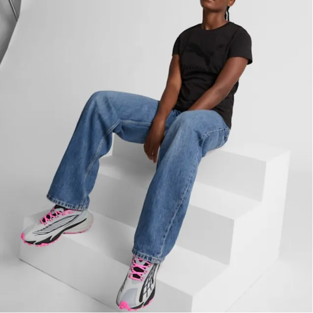 PUMA Classics Shiny Logo Women's Tee-3