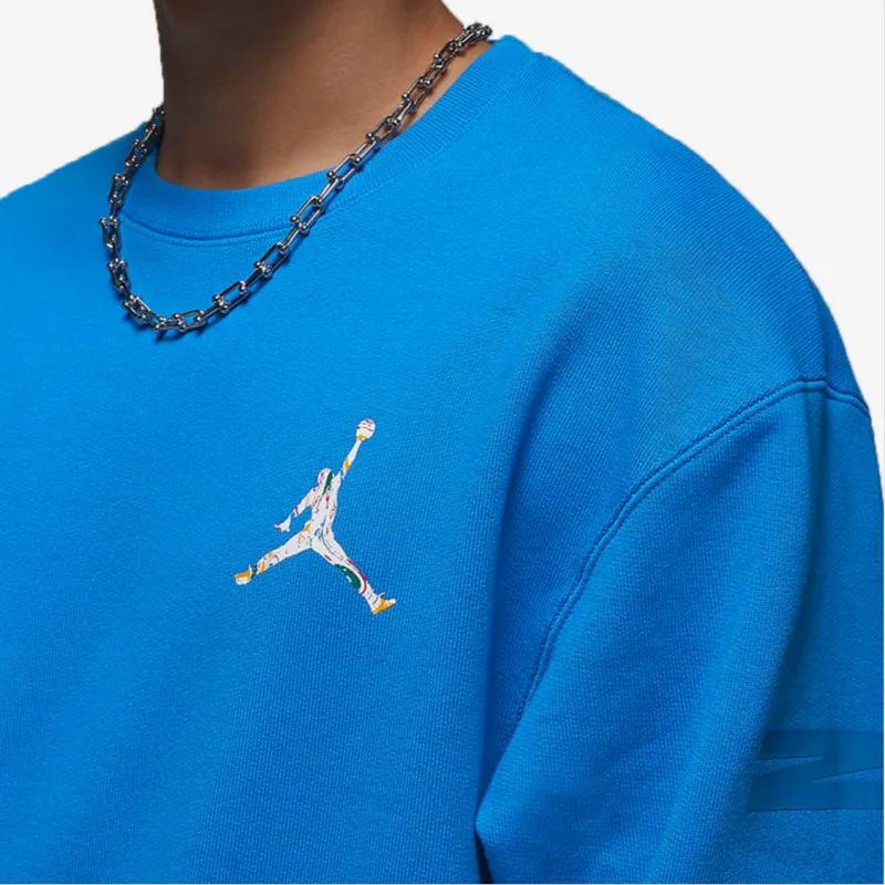 Jordan Sweatshirts Men Blue-3