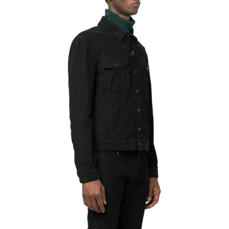SAINT LAURENT SS22 Jackets & Coats Men's Black-3