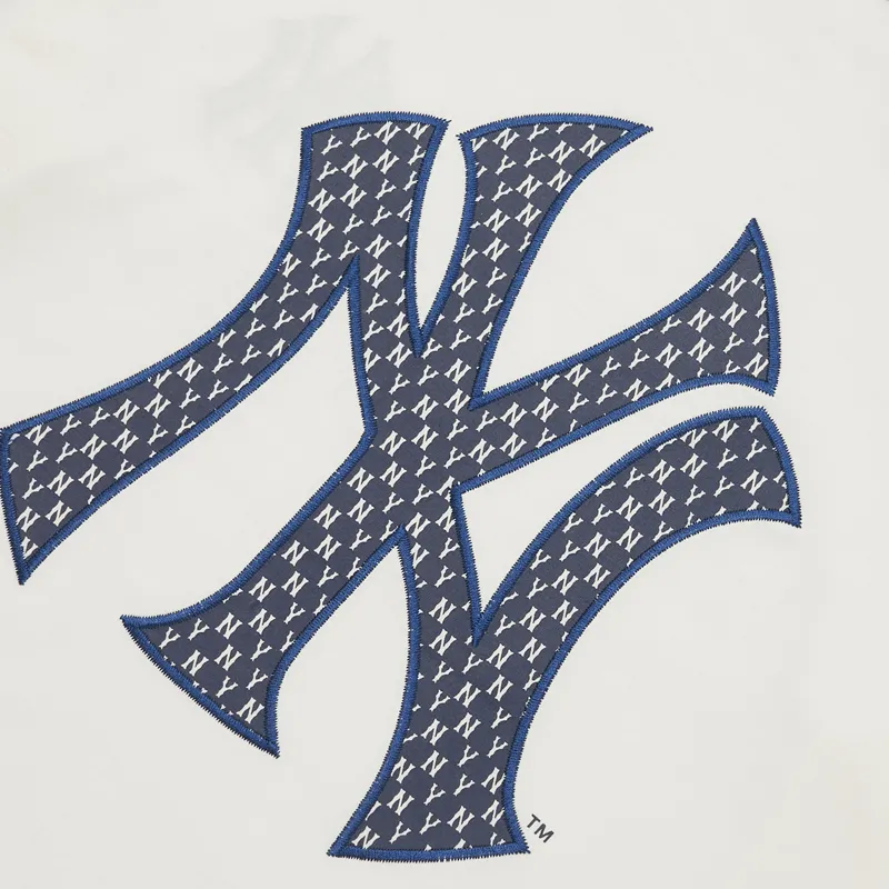 MLB T Shirt Korean Style Unisex White-2