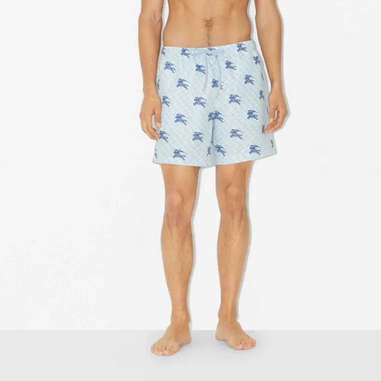 Burberry Ekd TB monogram Swim Shorts-1