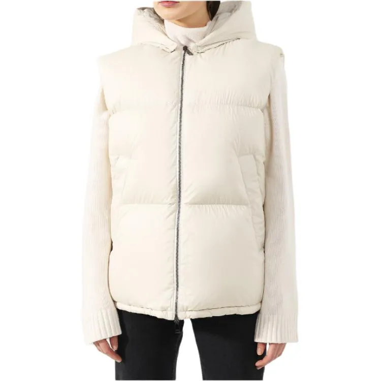 Moncler Vests Women's White-3