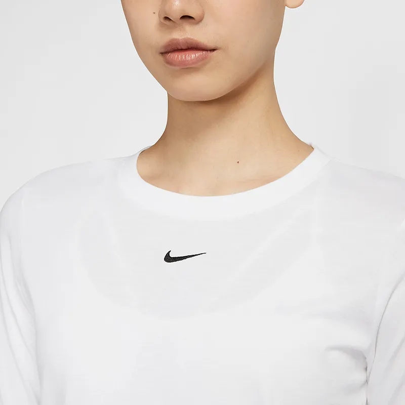 Nike T Shirts Women's White-3