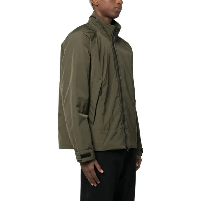 STONE ISLAND Compass motif Zip up Windbreaker-4