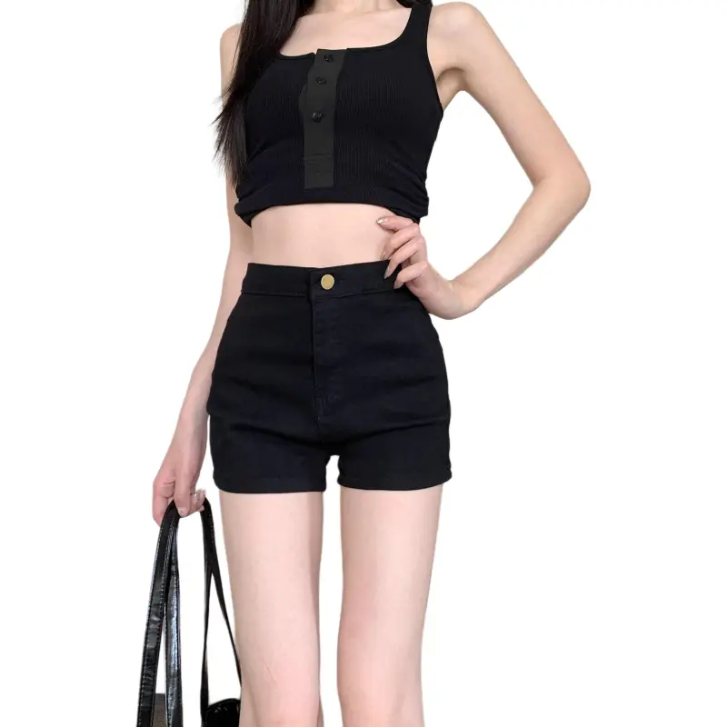 Concubine Zhu Denim Shorts Women's-2