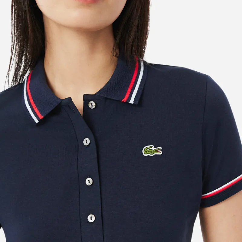 LACOSTE Jersey Polo Top-4