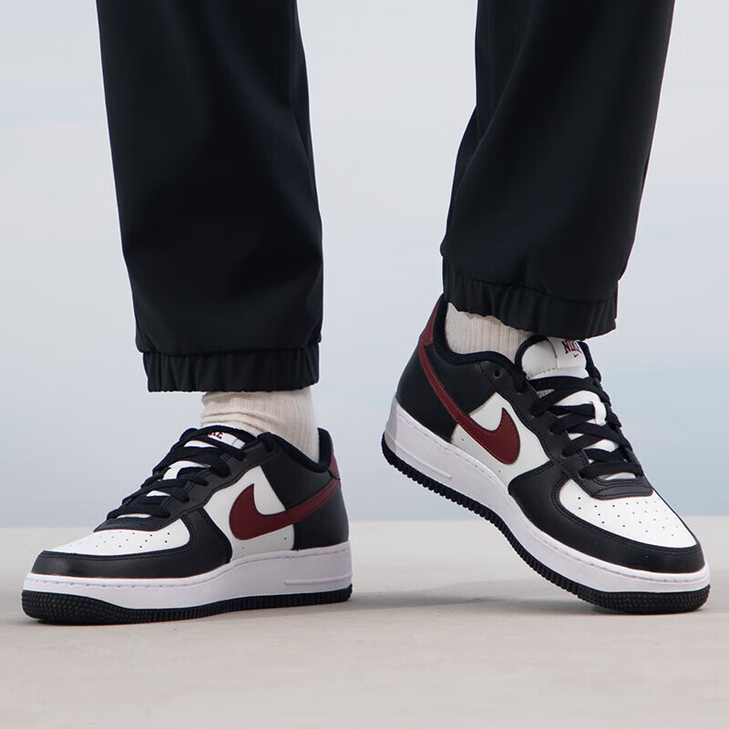 air force 1 gs black