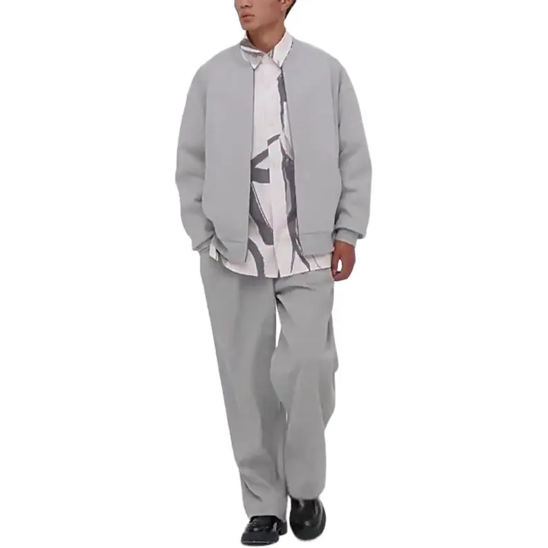 H&M New Year Jackets Men Mixed Gray-2