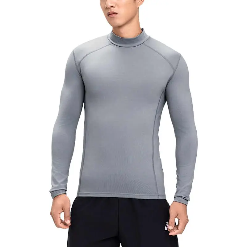 Asics T Shirts Men Gray-2