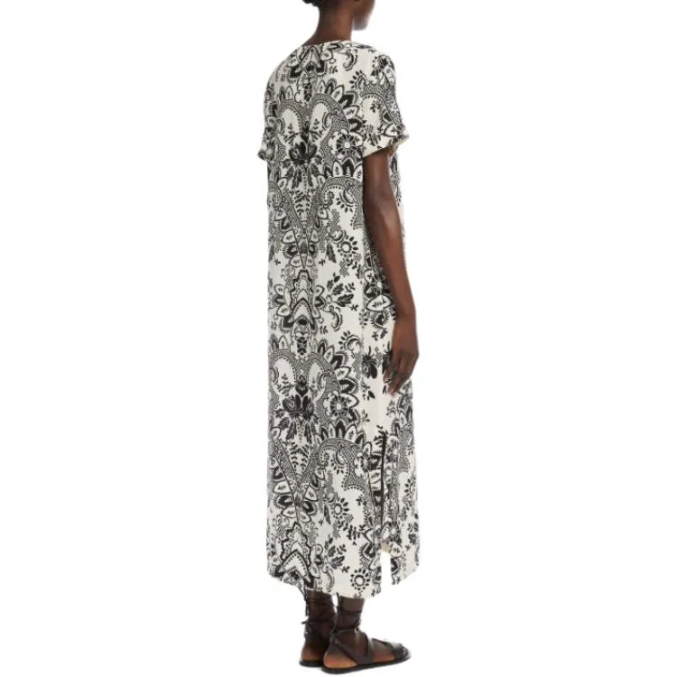 WEEKEND MaxMara Short Sleeved Dress Women's White-1