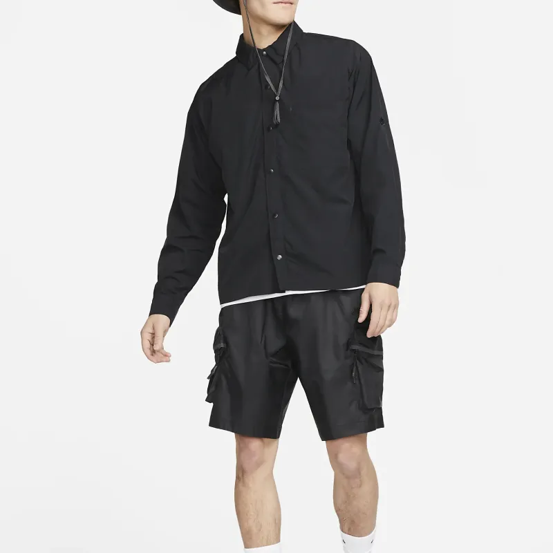 Nike SPORTSWEAR TECH PACK Jackets Men Black-4