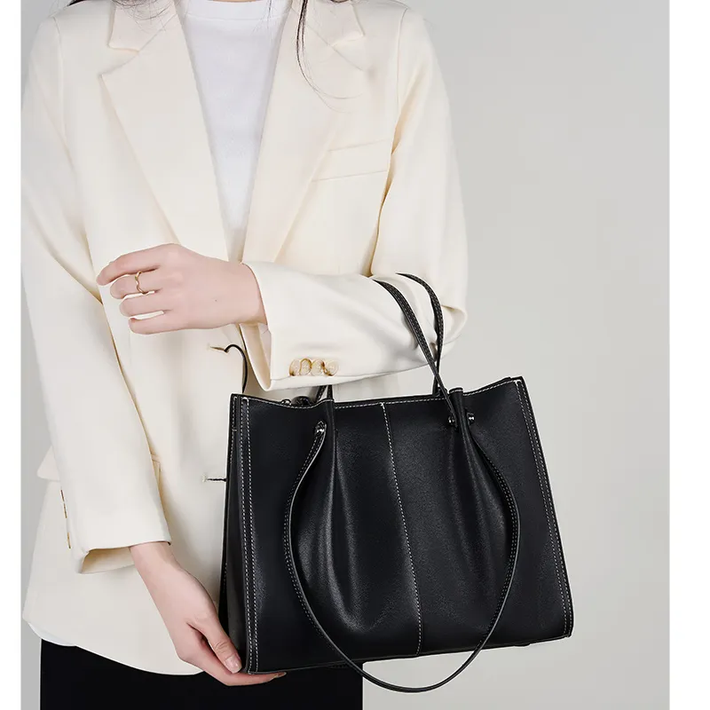 CARTELO Cow Leather Tote Bag Shopping Bag Shoulder Bags Regular Women's Multicolor-3