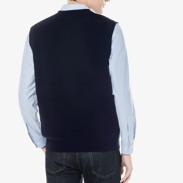 LACOSTE Sweaters Men Navy Blue-2