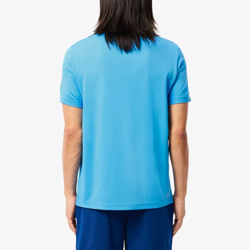 LACOSTE x NUOWAKE LIANMINGKUAN T Shirt Men's Blue-2