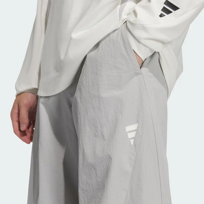 Adidas FOS Collection WOVEN TRACKSUIT BOTTOMS Casual Pants Men's Light Gray-3