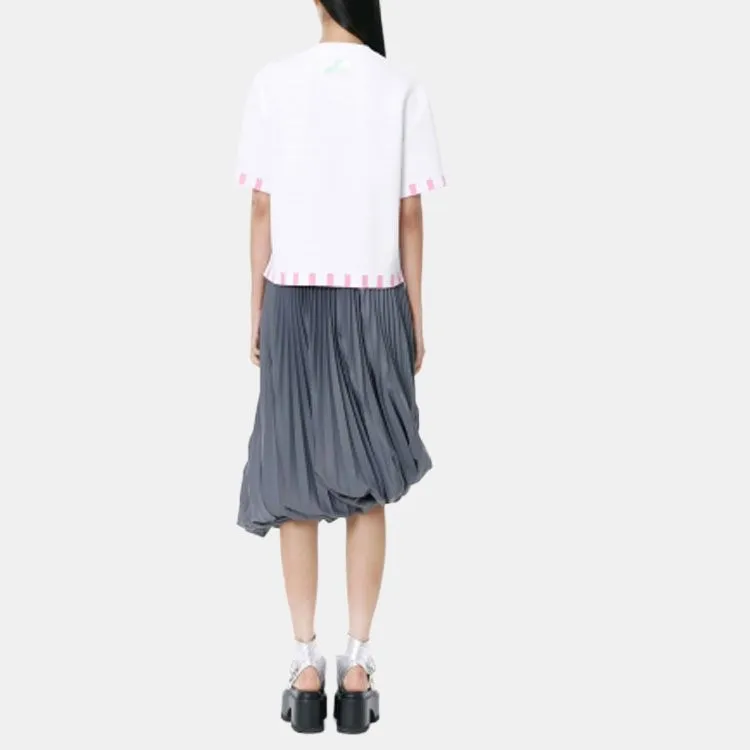 WE11DONE Crop Tops Women's Pink-3