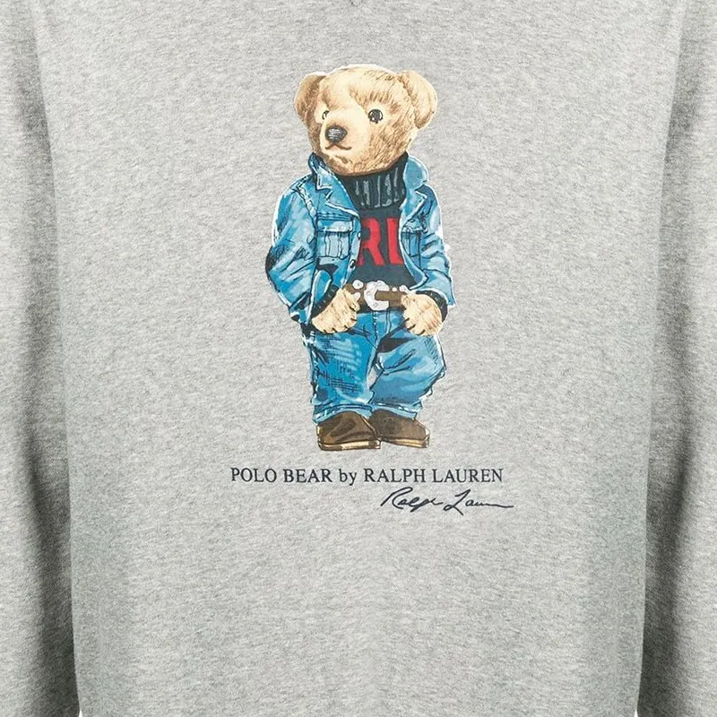 Polo Ralph Lauren Sweatshirts Men Gray-5