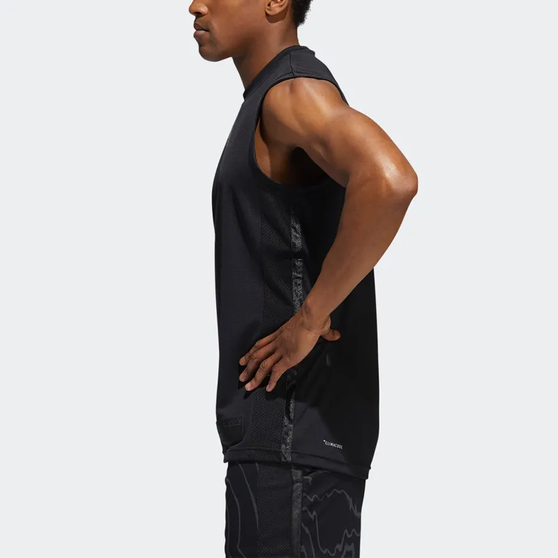 Adidas Tank Tops Men Black-4