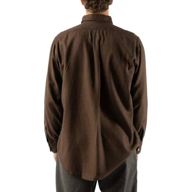 Orslow Shirts Men Burgundy Red-1